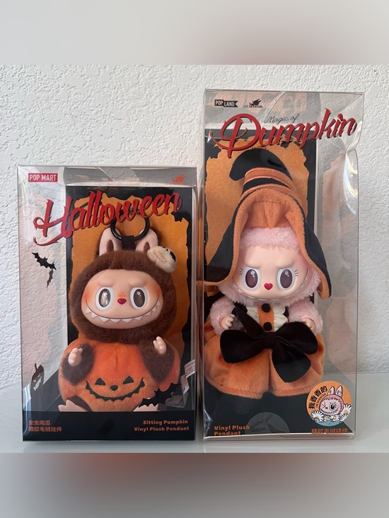 POP MART Accessories - Labubu Halloween & Mokoko Magic of Pumpkin